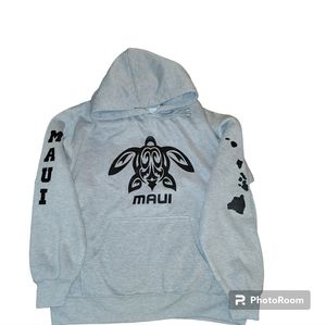BABA HAWAII Made innthe USA MAUI Hoodie Sweatshirt Sz. XL